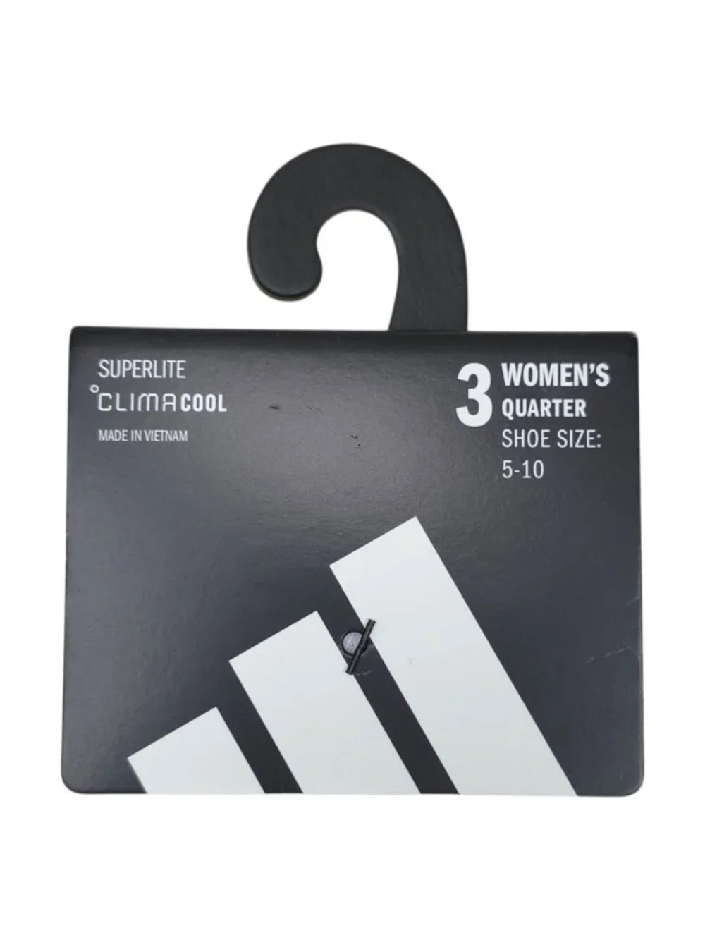 Adidas Womens Superlite ClimaCool Quarter Socks 3pk Lightweight Moisture-Wicking
